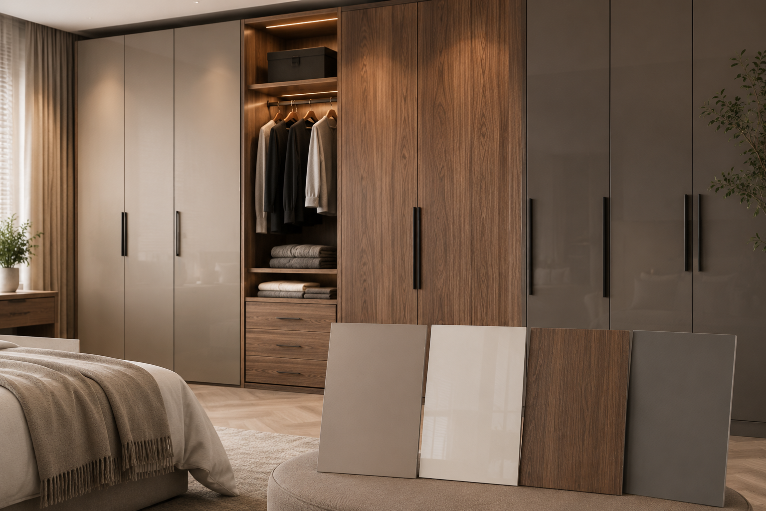 Best 1mm Laminate for Wardrobes: Matte, Gloss, Wood or Solid Colours?